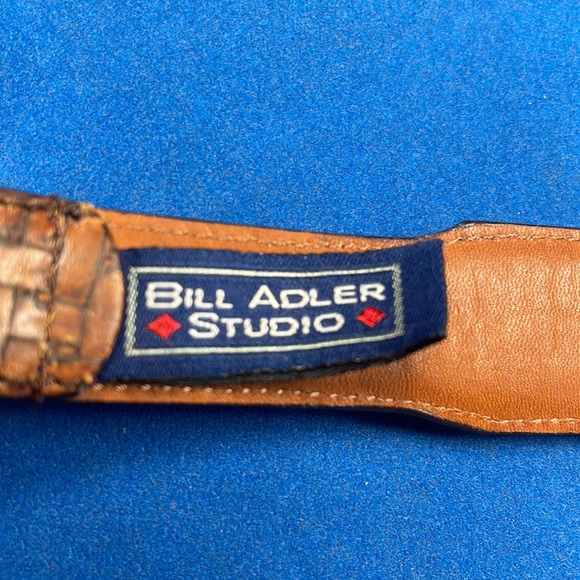 Bill Adler studio men’s leather tooled belt - Picture 5 of 5